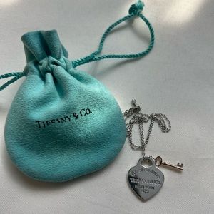 ROSE GOLD & Silver Tiffany Lock Me